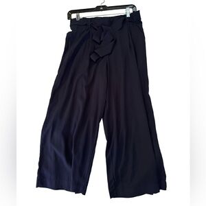Zara Dark Blue Wide Leg Pants